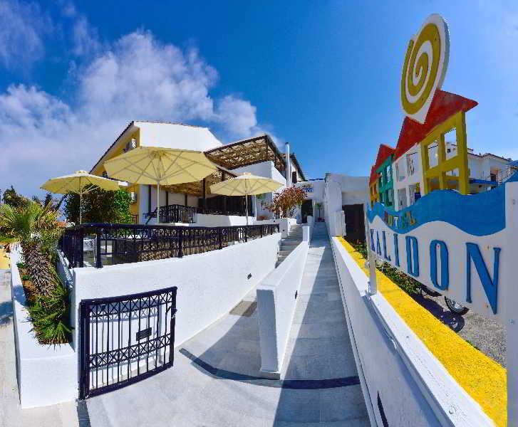 Kalidon Beach Hotel Kokkari Exterior foto
